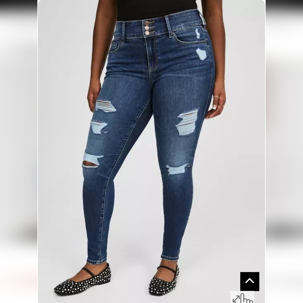 NWOT TORRID 18 Jegging Skinny High-Rise Jean